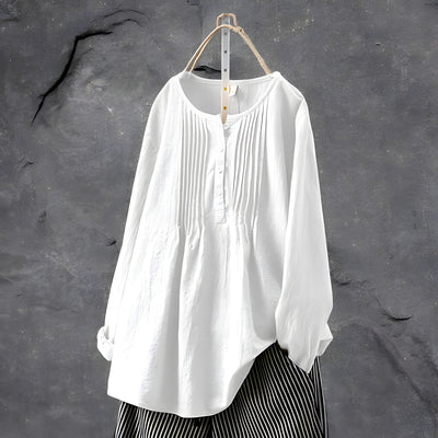 ARIADNE™ - TUMMY COVERING TUNIC BLOUSE