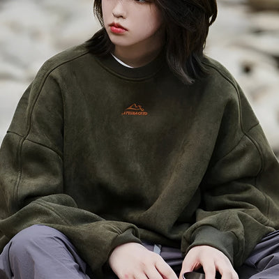 HORIZON™ - SLEEK SUEDE PULLOVER