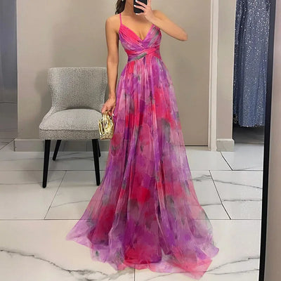 Giselle™ - ENCHANTING FLORAL MAXI DRESS