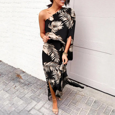 CANDICE™ - ONE-SHOULDER ELEGANT DRESS