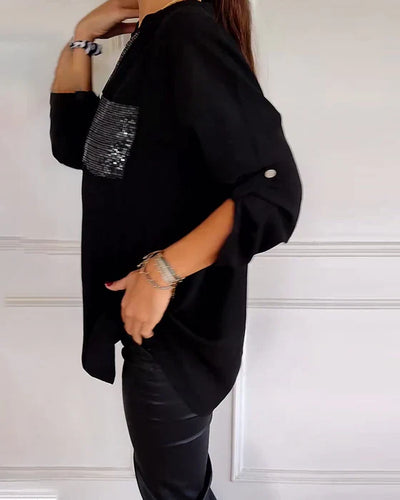 Elaine™ - CHIC GLAMOUR TOP