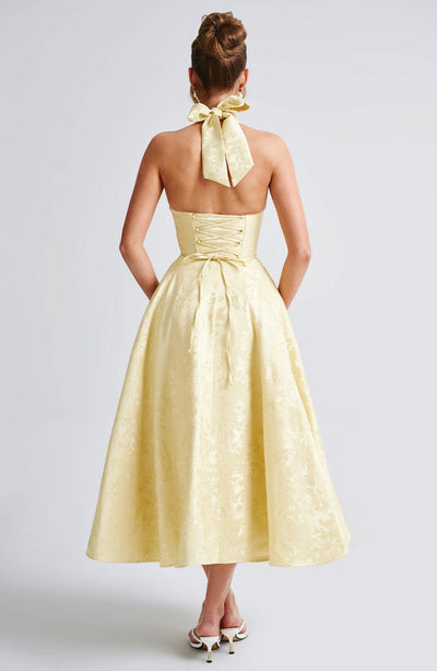 Ara™ - MIDI DRESS WITH HALTER NECKLINE