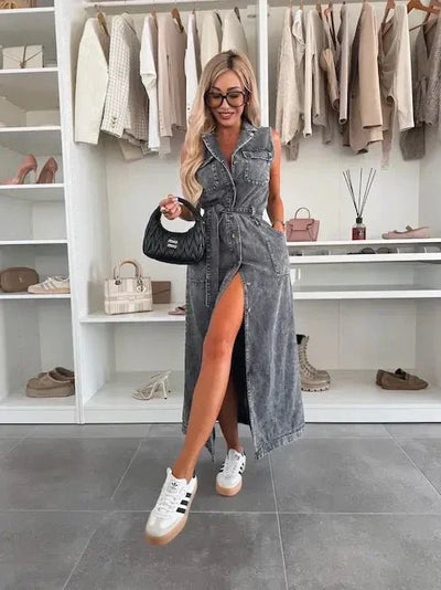 Ivy™ - MAXI DENIM DRESS