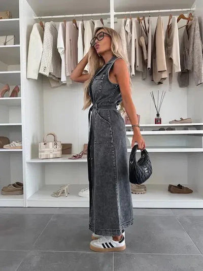 Ivy™ - MAXI DENIM DRESS
