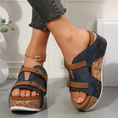 Viera™ - ORTHOPEDIC PLATFORM WEDGE SANDALS