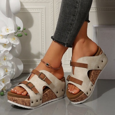 Viera™ - ORTHOPEDIC PLATFORM WEDGE SANDALS