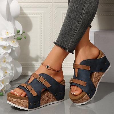 Viera™ - ORTHOPEDIC PLATFORM WEDGE SANDALS